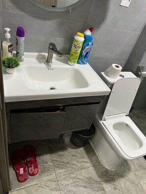 Håndklæder, Sæbe, Toiletpapir