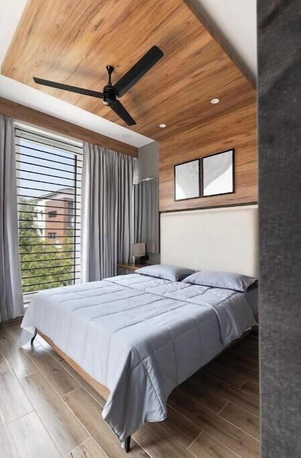 2 chambres, Wi-Fi, literie fournie