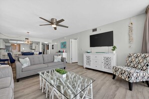 TV, DVD player, offices