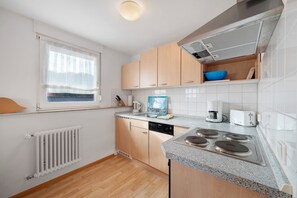 Kühlschrank, Ofen, Herdplatte, Geschirrspüler