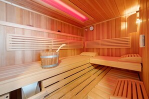 Sauna - Holiday Apartment 'Talblick' with Balcony and Wi-Fi (Biederbach)