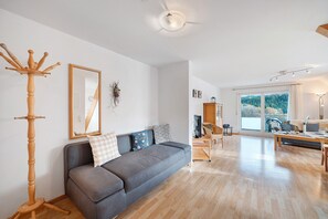 TV, DVD player, stereo - Holiday Apartment 'Talblick' with Balcony and Wi-Fi (Biederbach)