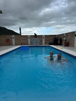 Seasonal outdoor pool