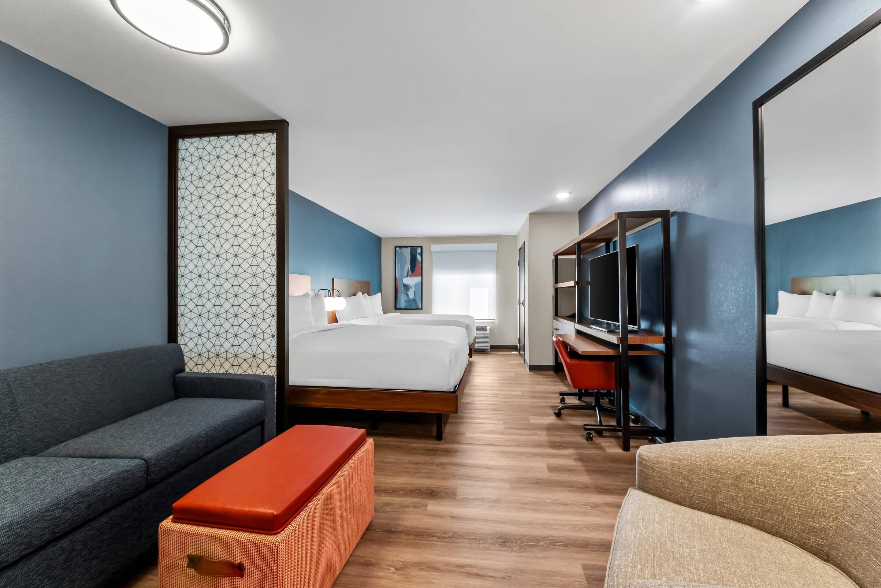 Standard Room, 2 Queen Beds, Non Smoking | Free WiFi