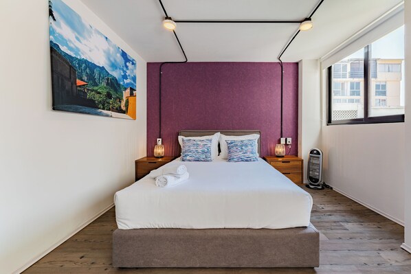 1 slaapkamer, beddengoed