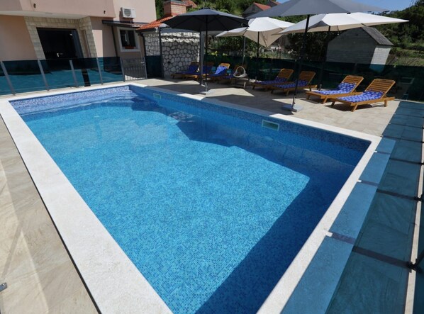 Beheizter Pool