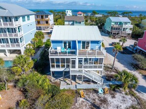 Maison mitoyenne, plusieurs lits (Casita Azul) | Extérieur