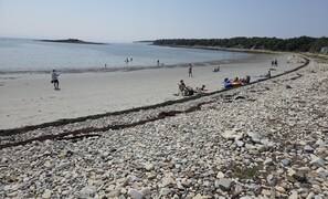 Aan het strand