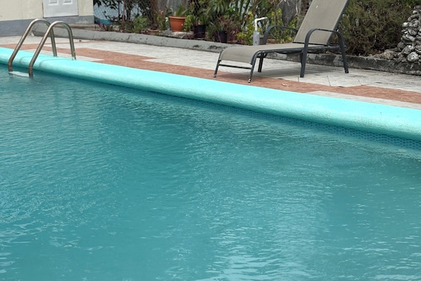 Pool and surrounding area