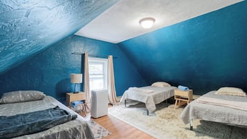 3 quartos, Wi-Fi, roupa de cama