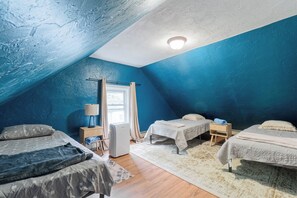 3 室のベッドルーム、WiFi、ベッドシーツ