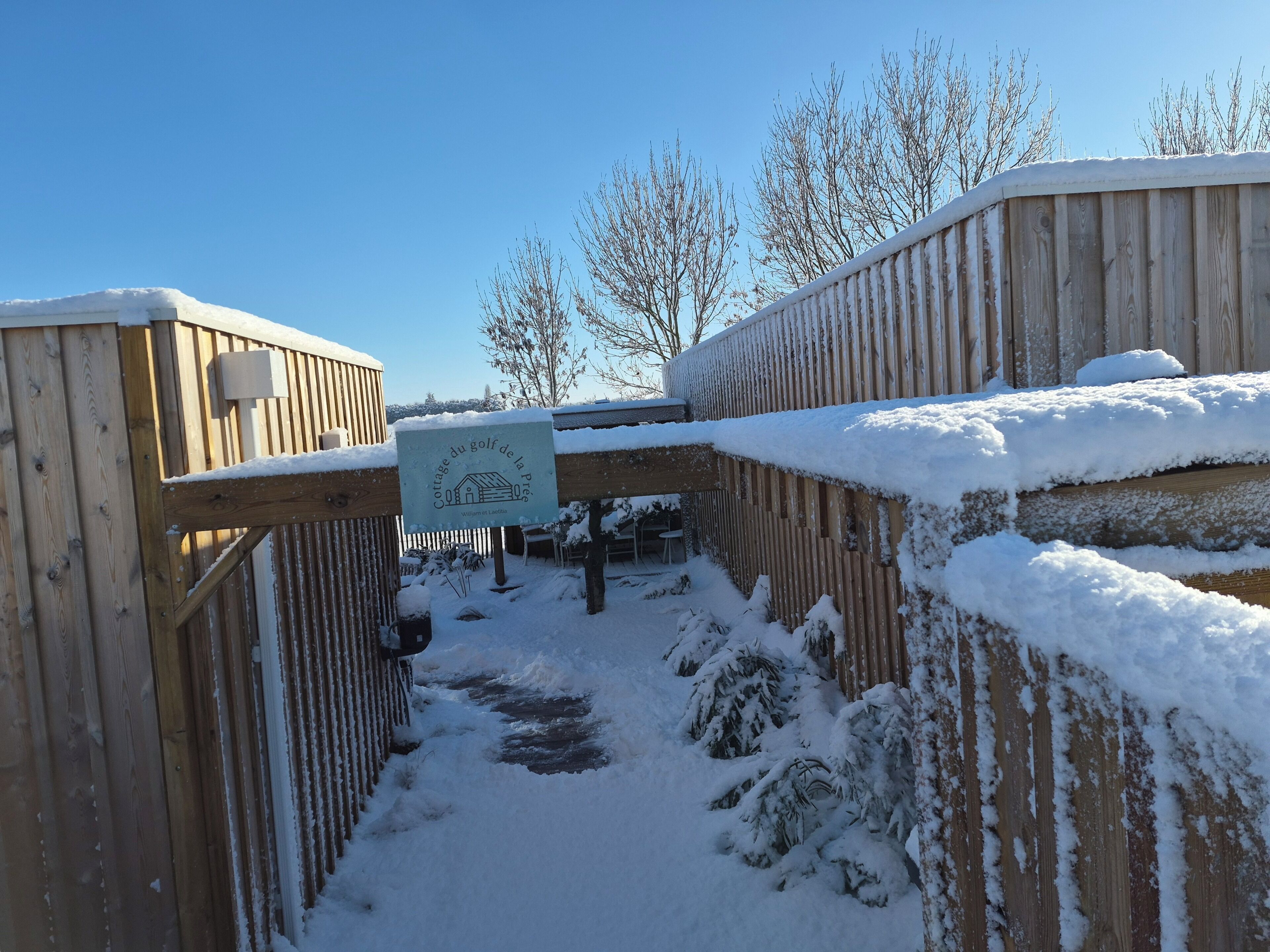 Enceinte de l’hébergement