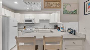 Condo, Multiple Beds (Capri by the Gulf 126) | Private kitchen