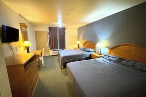 Room, 2 Queen Beds, Smoking | In-room safe, iron/ironing board, free WiFi, bed sheets - Motel 19 By Capital O Baytown I-10 (Baytown)