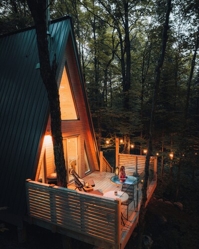 Prunella № 4, Prunella № 4 - A-Frame Cabin Getaway - Design, Comfort & Nature