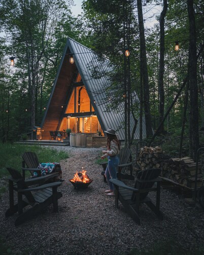 Prunella № 1, Prunella № 1 - A-Frame Cabin Getaway - Design, Comfort & Nature