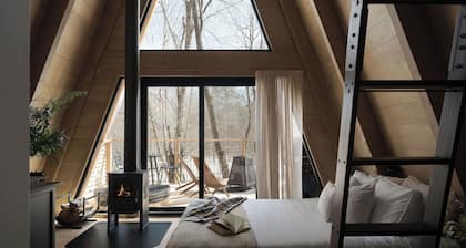 Prunella № 6, Prunella № 6 - A-Frame Cabin Getaway - Design, Comfort & Nature