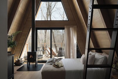 Prunella № 7, Prunella № 7 - A-Frame Cabin Getaway - Design, Comfort & Nature