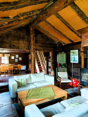 Fireplace - Mayen Farquesses Mayen de Montagne 4 personnes (Evolène)