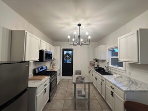 Microwave, oven, stovetop