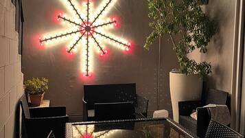 Luksus-lejlighed - byudsigt | Terrasse/gårdhave