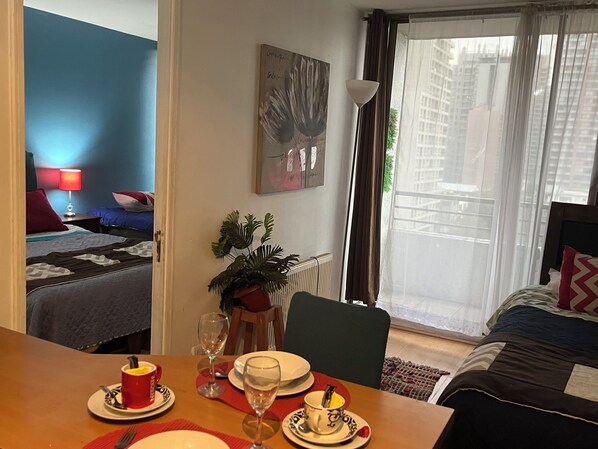 1 bedroom, WiFi, bed sheets