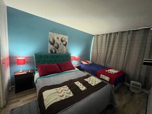 1 bedroom, WiFi, bed sheets