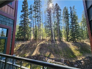 Property grounds - 1150 sq ft to call your own - no stairs, sleeps 8, serene yet quick to Banff! (Canmore)