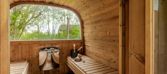 Lovely home in Thyholm with sauna