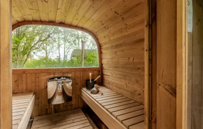Lovely home in Thyholm with sauna