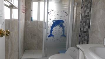 Towels, soap, toilet paper