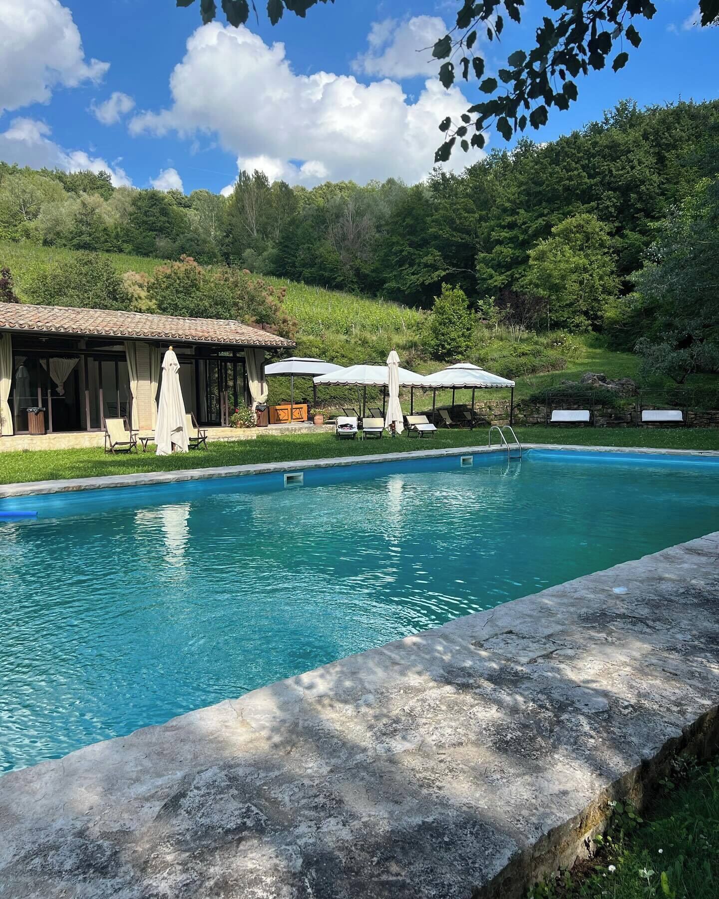 Seasonal outdoor pool