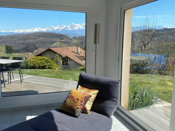 Living area - Comfortable house at the foot of the Vercors (Claix)