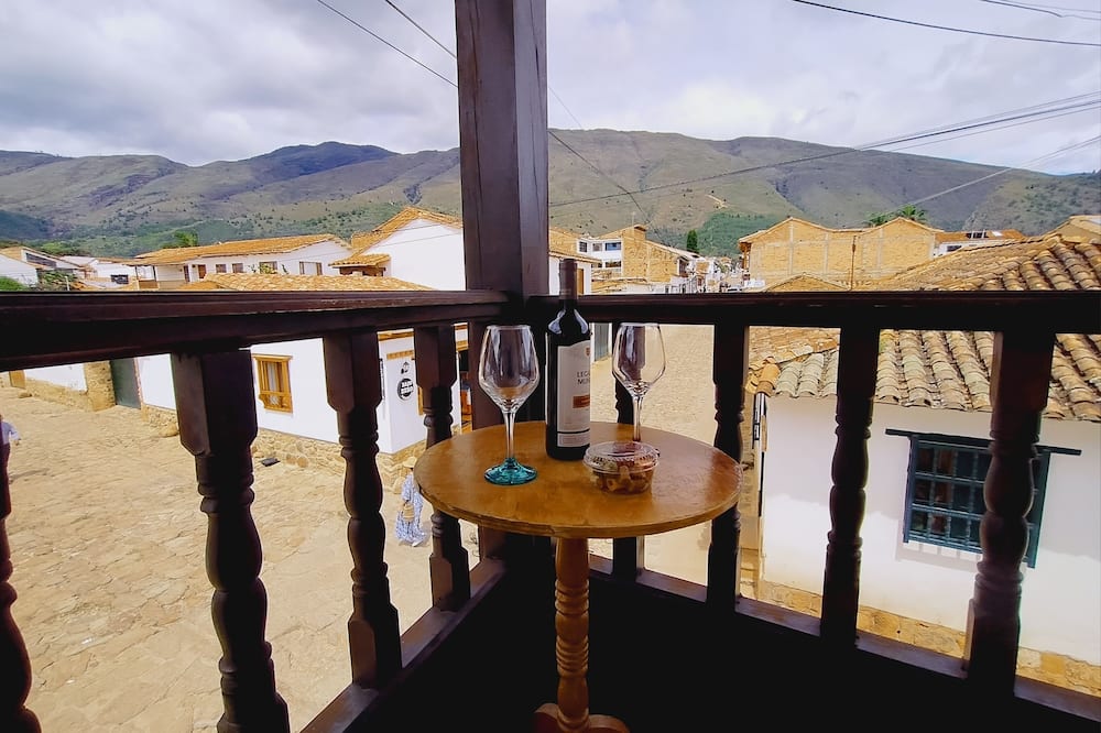 Balcón de Anita en la villa