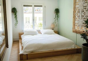 2 Schlafzimmer, Reisekinderbett, WLAN, Bettwäsche