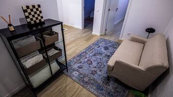 Casa, 2 camere da letto, caminetto, vista città | Soggiorno