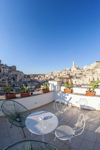 The splendor of the Sassi, panoramic studio apartment in the heart of the City of Sassi