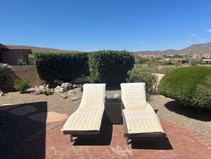 Property grounds - Mountain view on open space, 2BR Home w/Casita in SaddleBrooke Resort Community (Tucson)