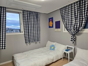 3 habitaciones, escritorio, wifi y ropa de cama