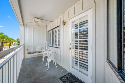 Gulfside Villas #15, 3-bed, 2-bath townhouse with stunning Gulf views.