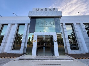 Fachada de la propiedad