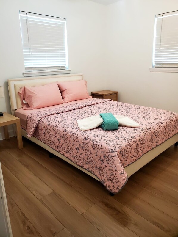 2 chambres, Wi-Fi, literie fournie