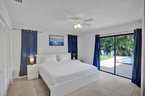 3 bedrooms, iron/ironing board, WiFi, bed sheets