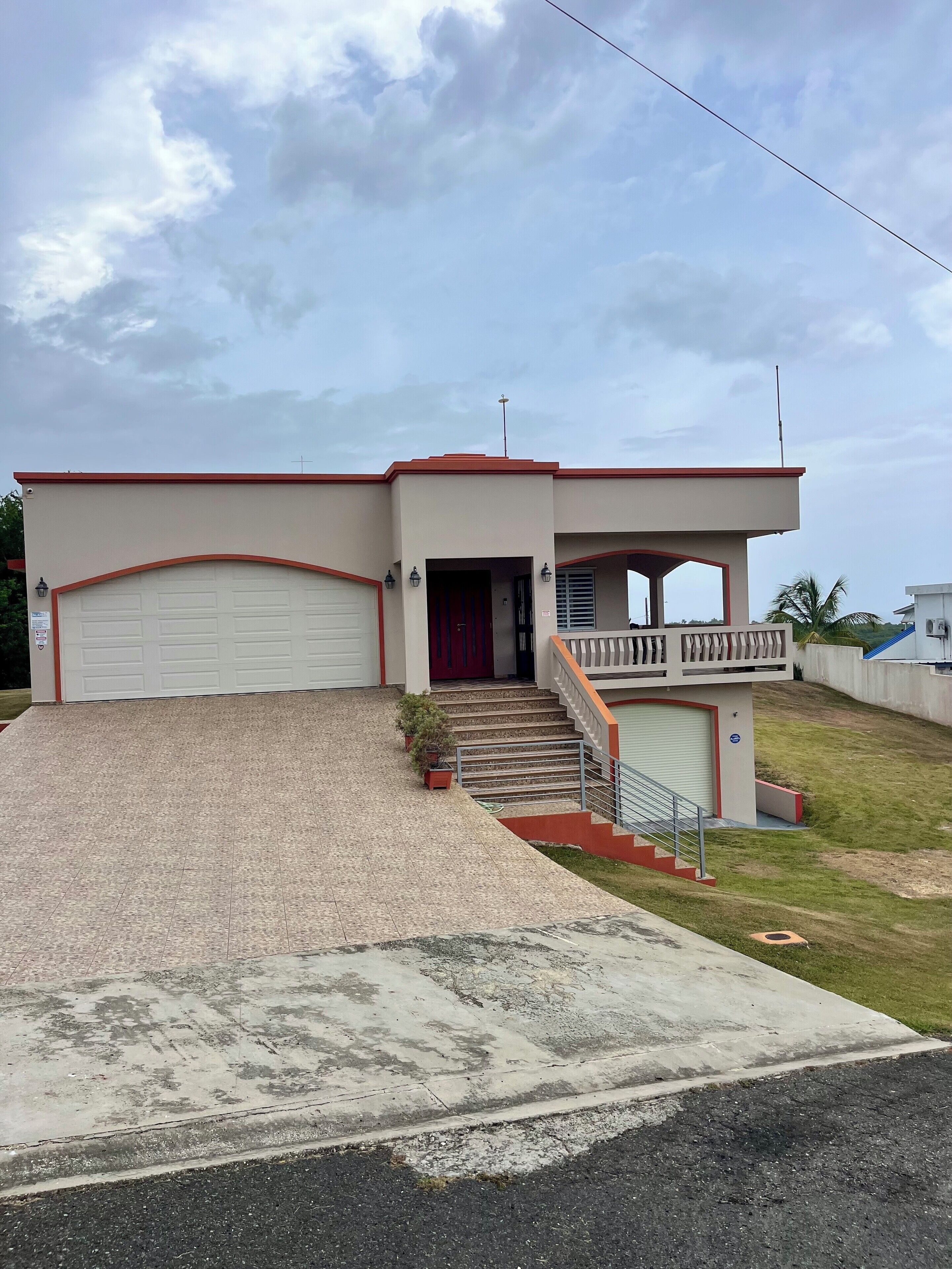 ด้านหน้าที่พัก