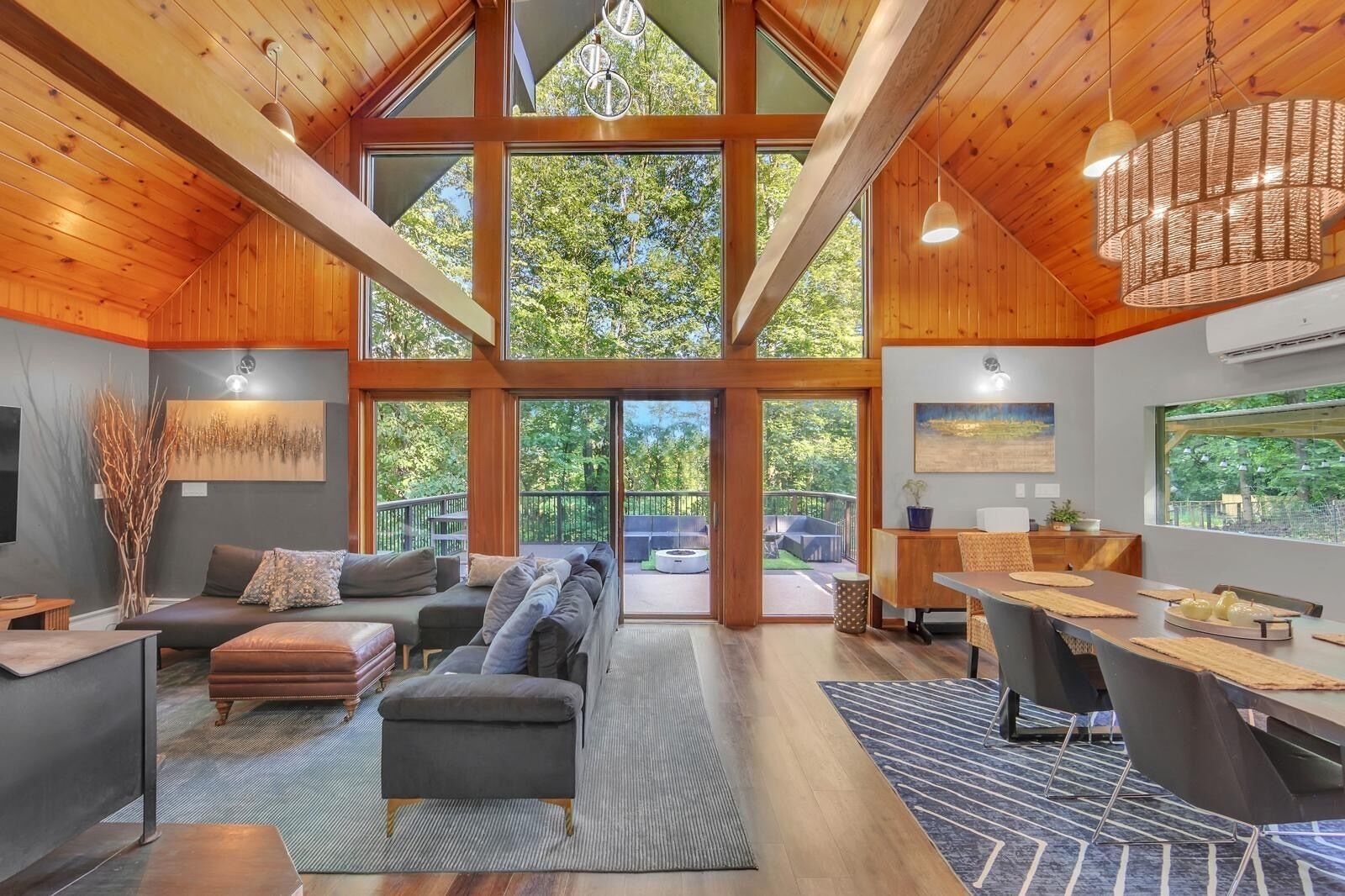 TV, fireplace, table tennis