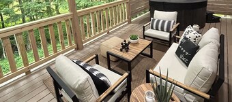 NEW CABIN-boat parking, 5 min to State Park & golf