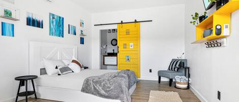 1 غرفة نوم وواي فاي مجانًا وملاءات أسرّة