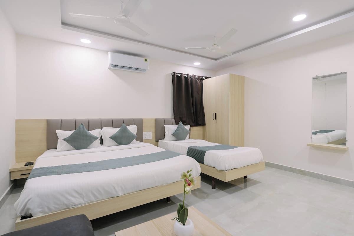 Chambre Deluxe | Bureau, accĂšs au Wi-Fi (inclus), literie fournie