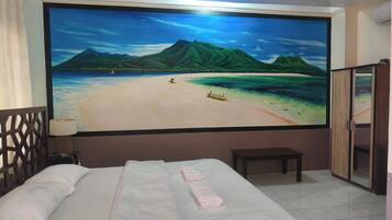 Standardzimmer | Schreibtisch, kostenloses WLAN, Bettwäsche