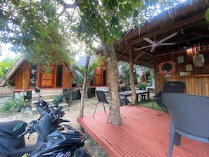 Fachada de la propiedad